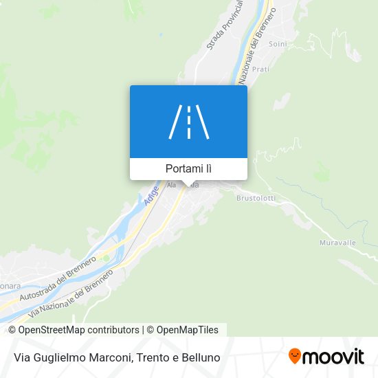 Mappa Via Guglielmo Marconi