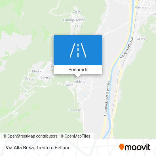 Mappa Via Alla Busa