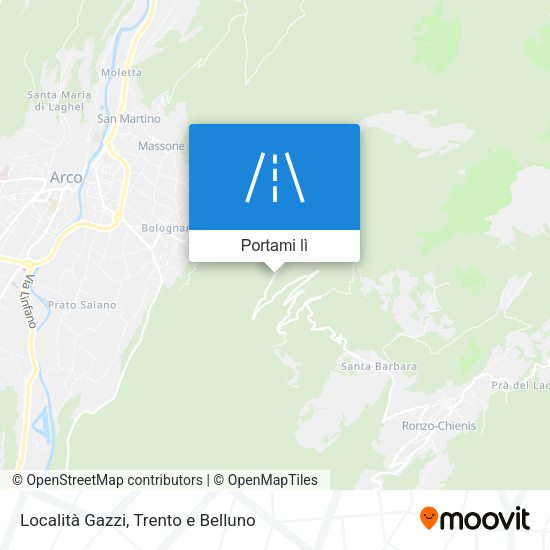 Mappa Località Gazzi