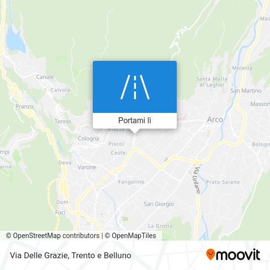 Mappa Via Delle Grazie