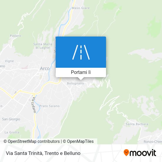 Mappa Via Santa Trinità
