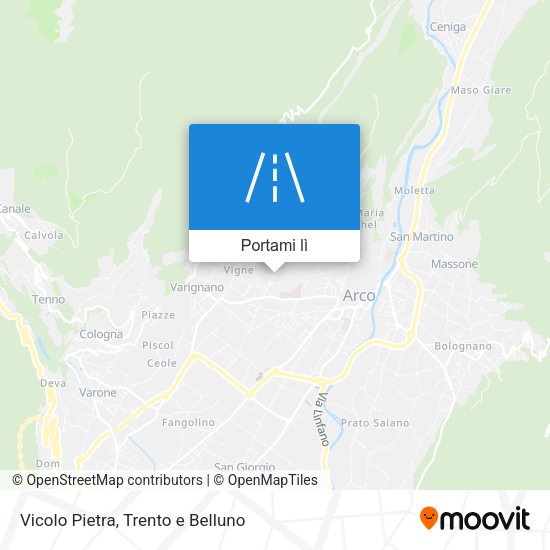 Mappa Vicolo Pietra
