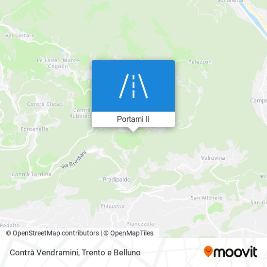 Mappa Contrà Vendramini