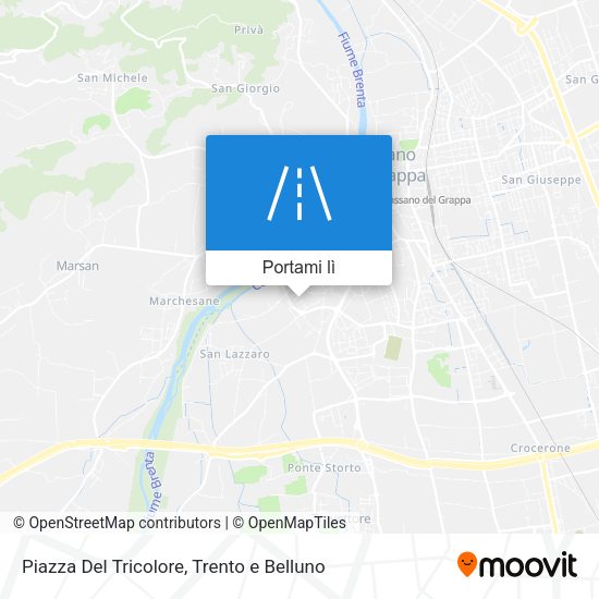 Mappa Piazza Del Tricolore