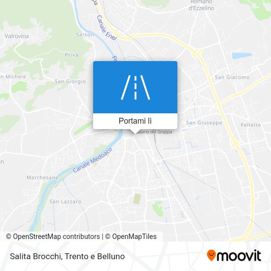 Mappa Salita Brocchi