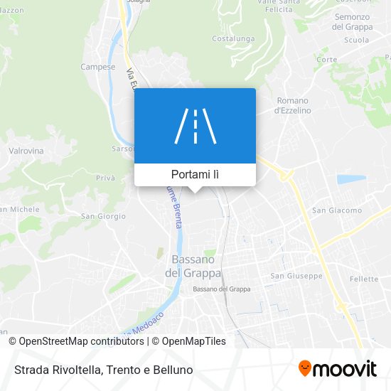 Mappa Strada Rivoltella