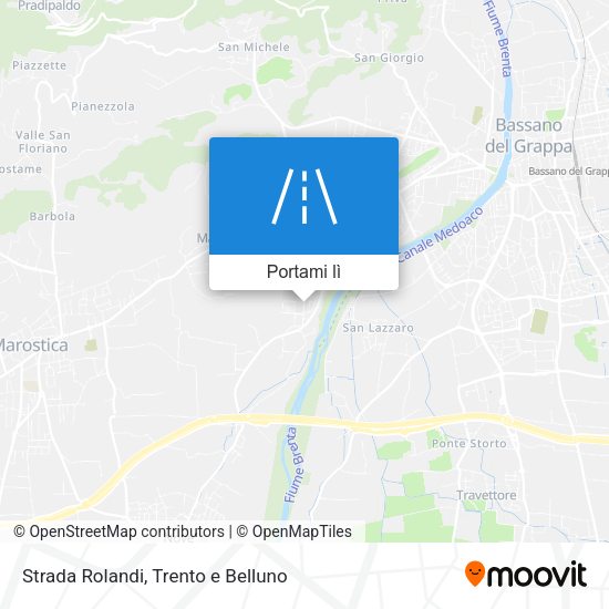 Mappa Strada Rolandi
