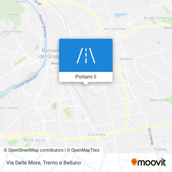 Mappa Via Delle More