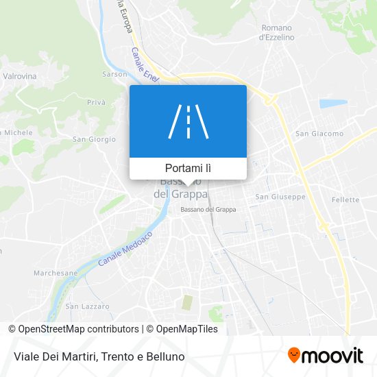 Mappa Viale Dei Martiri