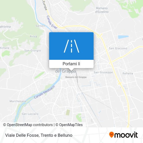 Mappa Viale Delle Fosse