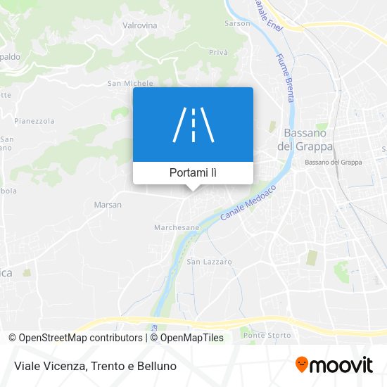 Mappa Viale Vicenza