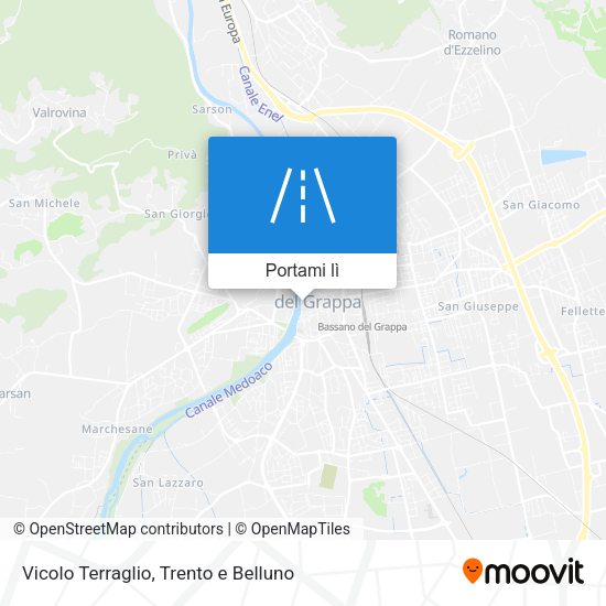 Mappa Vicolo Terraglio