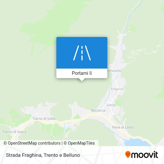 Mappa Strada Fraghina