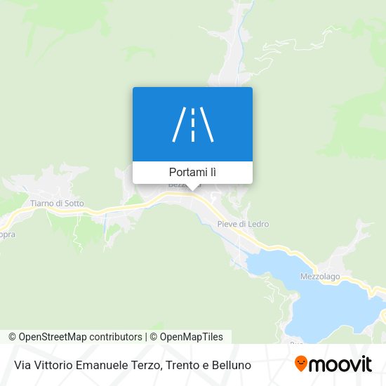 Mappa Via Vittorio Emanuele Terzo