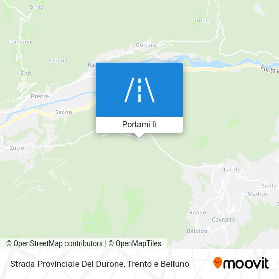 Mappa Strada Provinciale Del Durone