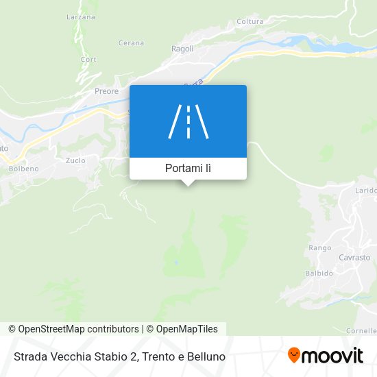 Mappa Strada Vecchia Stabio 2