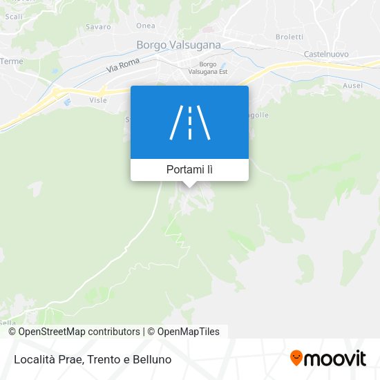 Mappa Località Prae