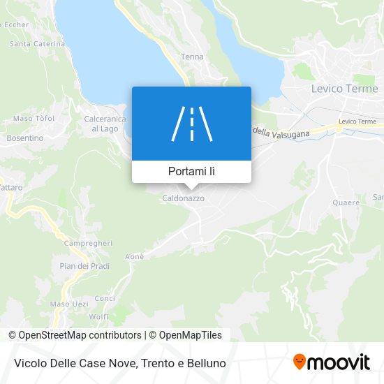 Mappa Vicolo Delle Case Nove
