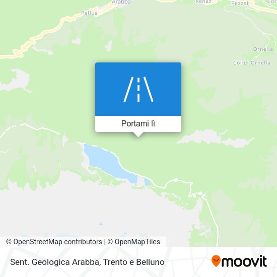 Mappa Sent. Geologica Arabba