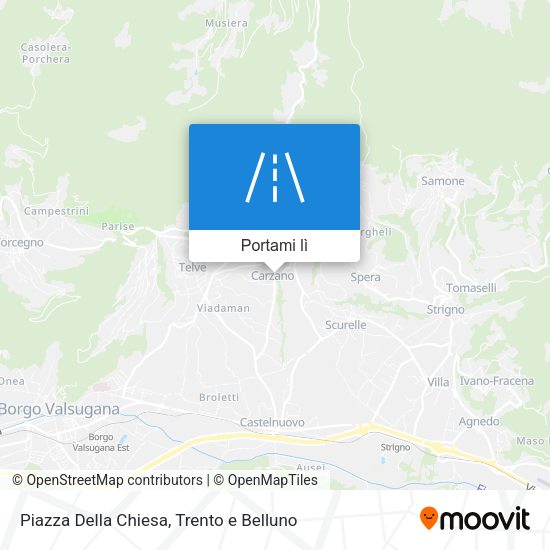 Mappa Piazza Della Chiesa