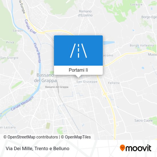 Mappa Via Dei Mille