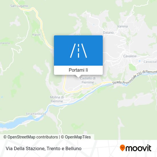 Mappa Via Della Stazione