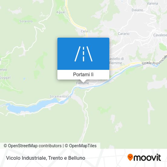 Mappa Vicolo Industriale