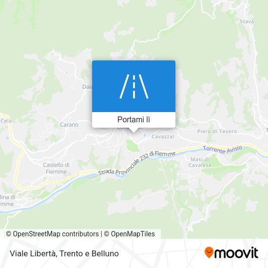 Mappa Viale Libertà