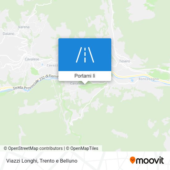 Mappa Viazzi Longhi