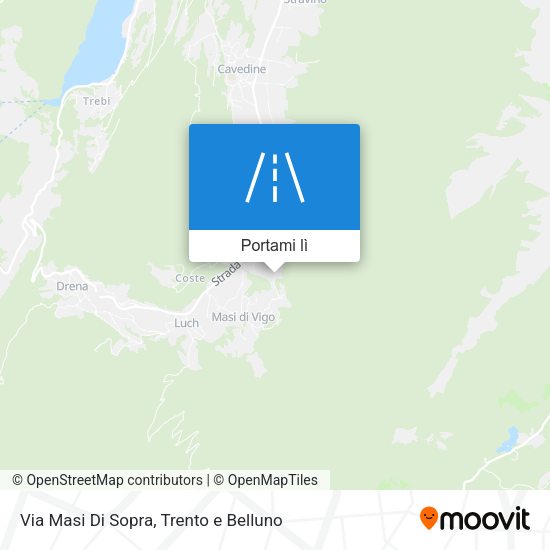 Mappa Via Masi Di Sopra