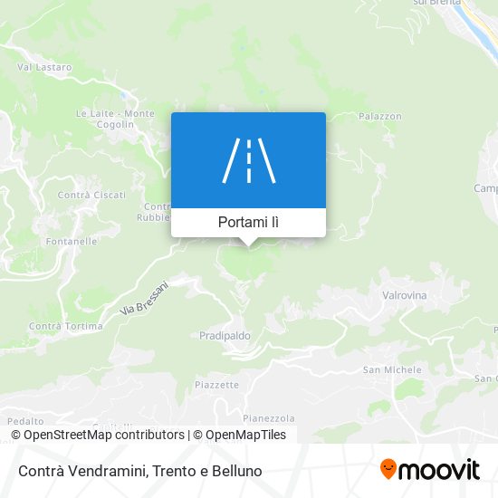 Mappa Contrà Vendramini