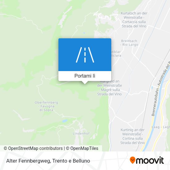 Mappa Alter Fennbergweg