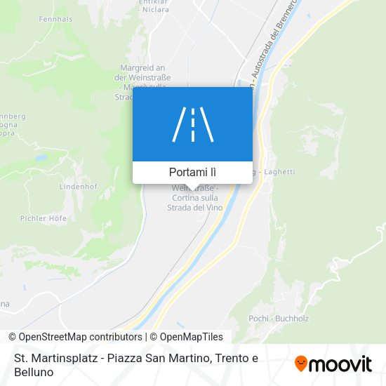 Mappa St. Martinsplatz - Piazza San Martino