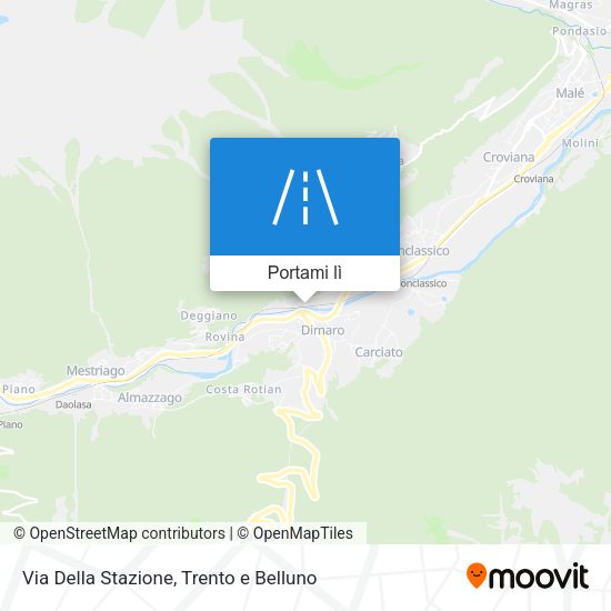 Mappa Via Della Stazione
