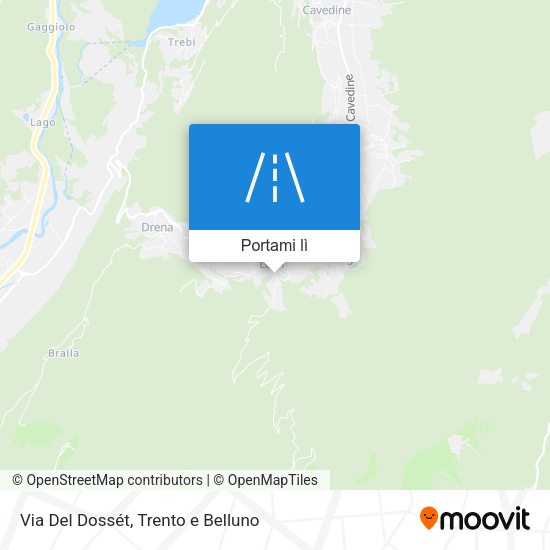 Mappa Via Del Dossét