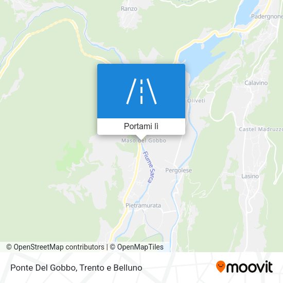 Mappa Ponte Del Gobbo