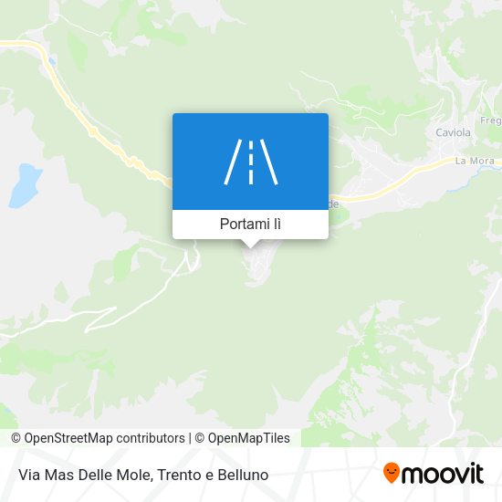 Mappa Via Mas Delle Mole