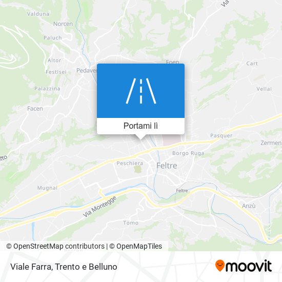 Mappa Viale Farra