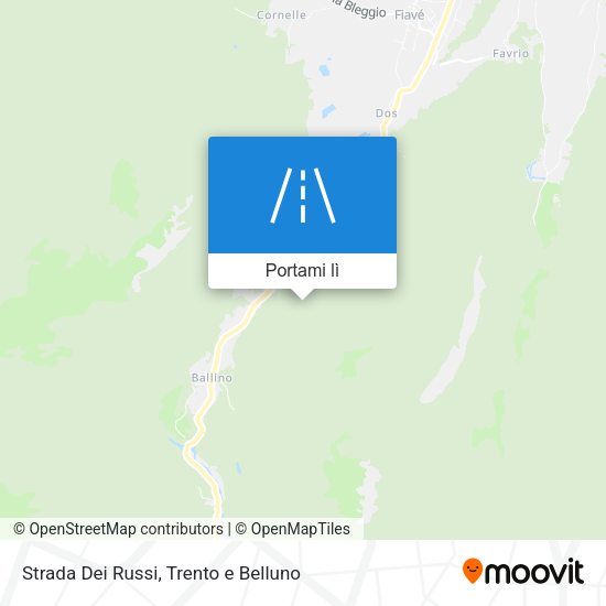 Mappa Strada Dei Russi