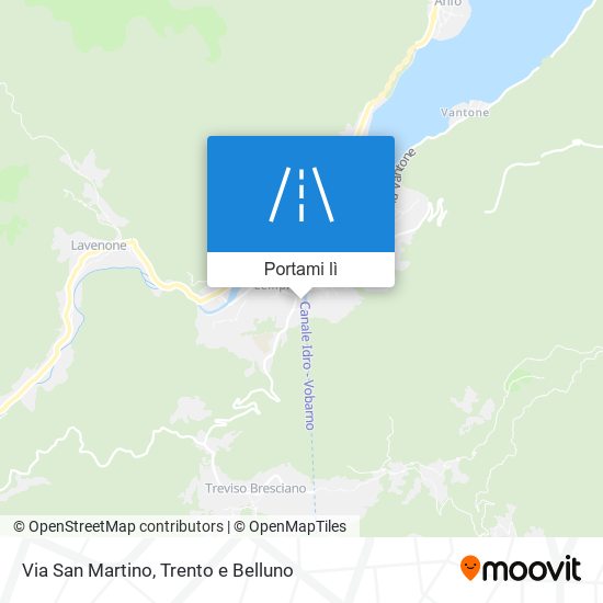 Mappa Via San Martino