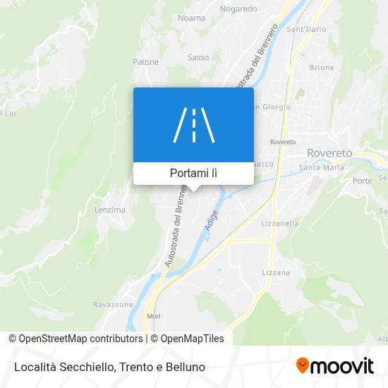 Mappa Località Secchiello