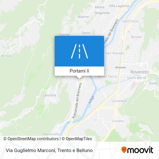 Mappa Via Guglielmo Marconi