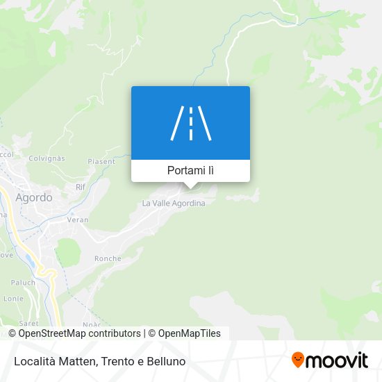 Mappa Località Matten