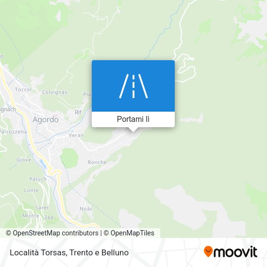 Mappa Località Torsas
