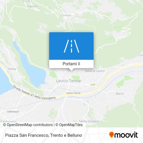 Mappa Piazza San Francesco