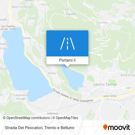 Mappa Strada Dei Pescatori