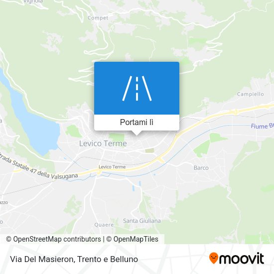 Mappa Via Del Masieron