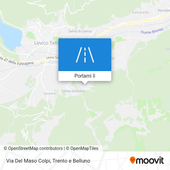Mappa Via Del Maso Colpi