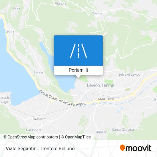 Mappa Viale Segantini