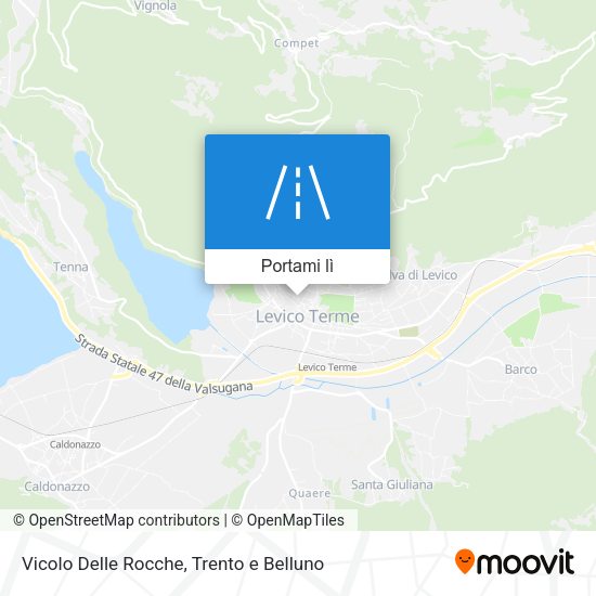 Mappa Vicolo Delle Rocche